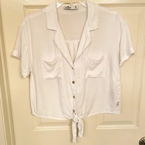 Hollister button up top